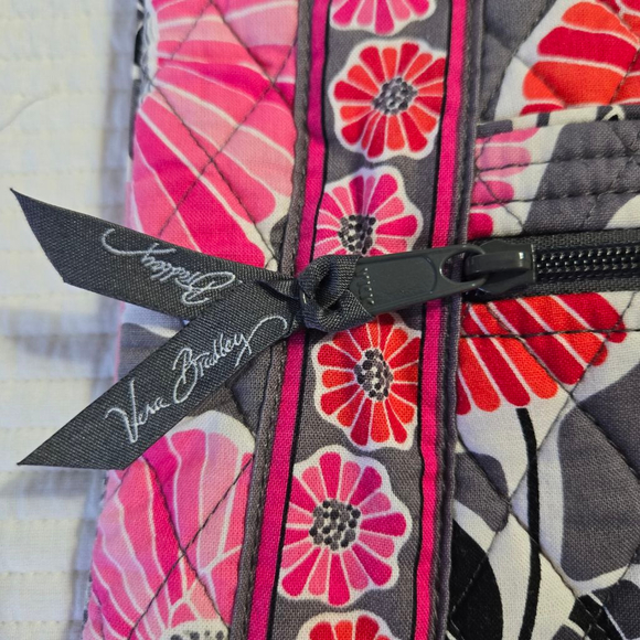 Vera Bradley Cherry Blossoms Quilted Hipster Floral Crossbody Bag - Picture 2 of 10